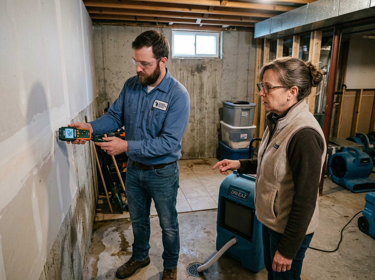Monitoring Humidity Levels Post-Cleanup in Washtenaw County Homes
