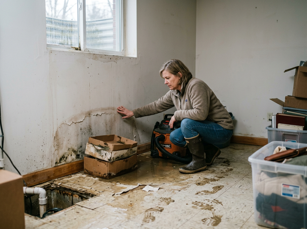 Flooded Basement Cleanup in Flushing, MI 48433